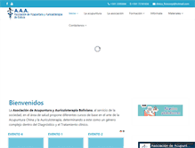 Tablet Screenshot of eduacupuntura.com